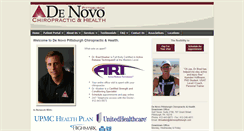 Desktop Screenshot of denovopittsburgh.com